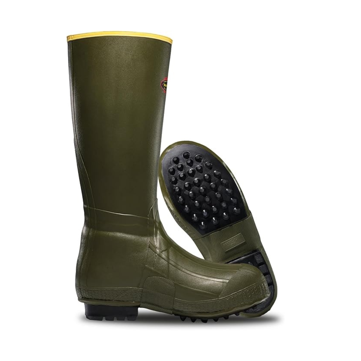 LaCrosse Burly Air Grip 18" Insulated Waterproof Rubber Boots