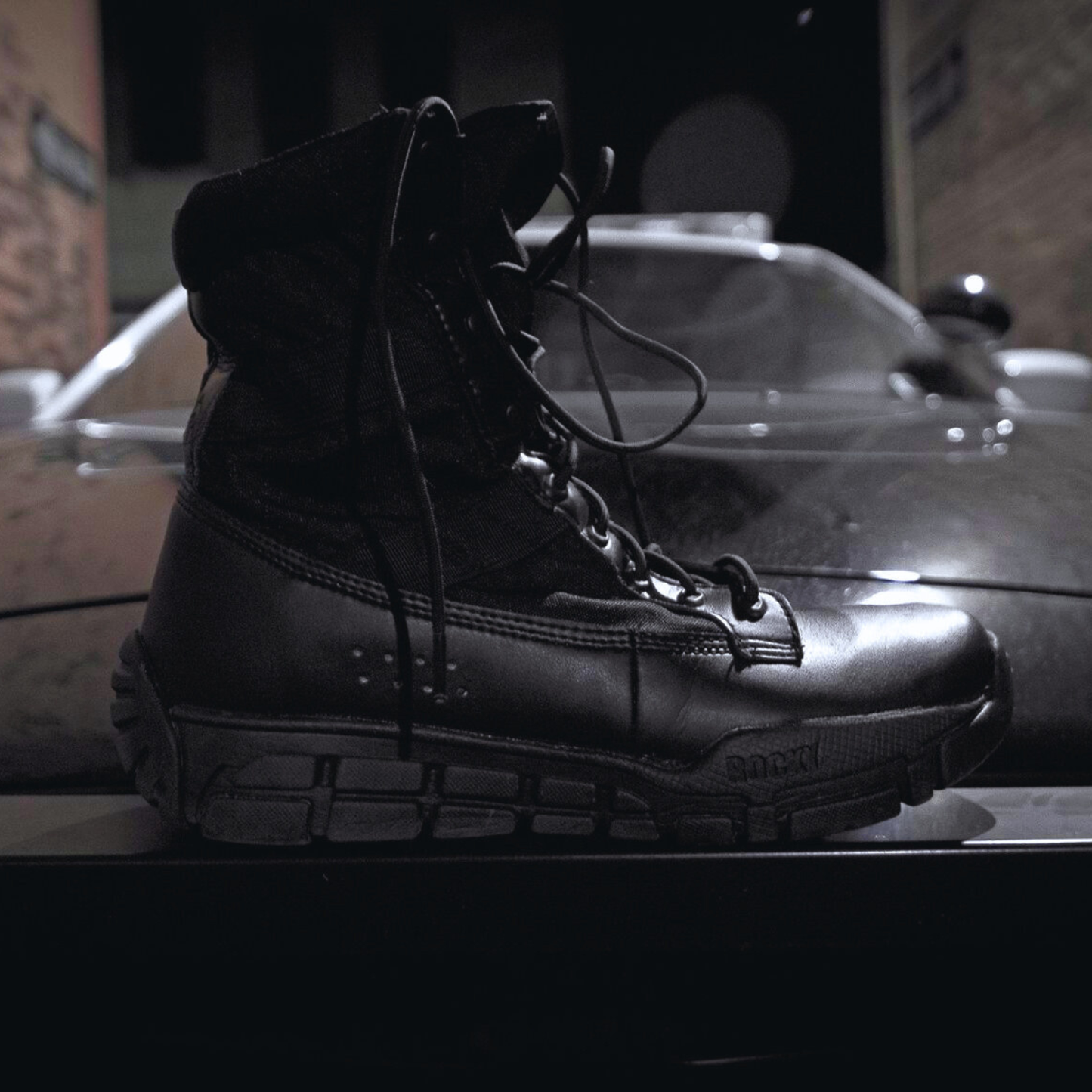 ROCKY C4T BLACK TACTICAL BOOTS