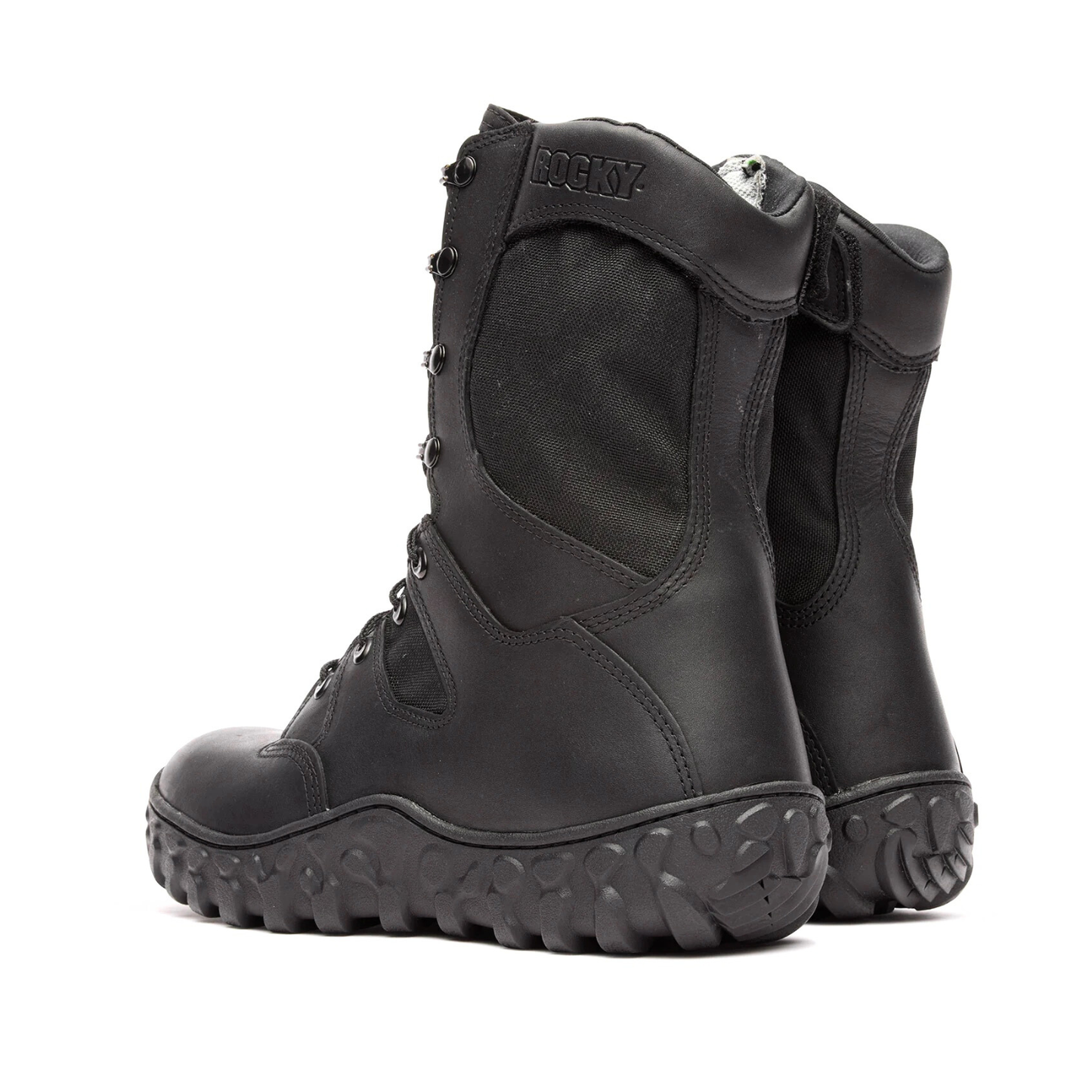 ROCKY S2V PREDATOR BLACK WATERPROOF SIDE ZIP MILITARY BOOT