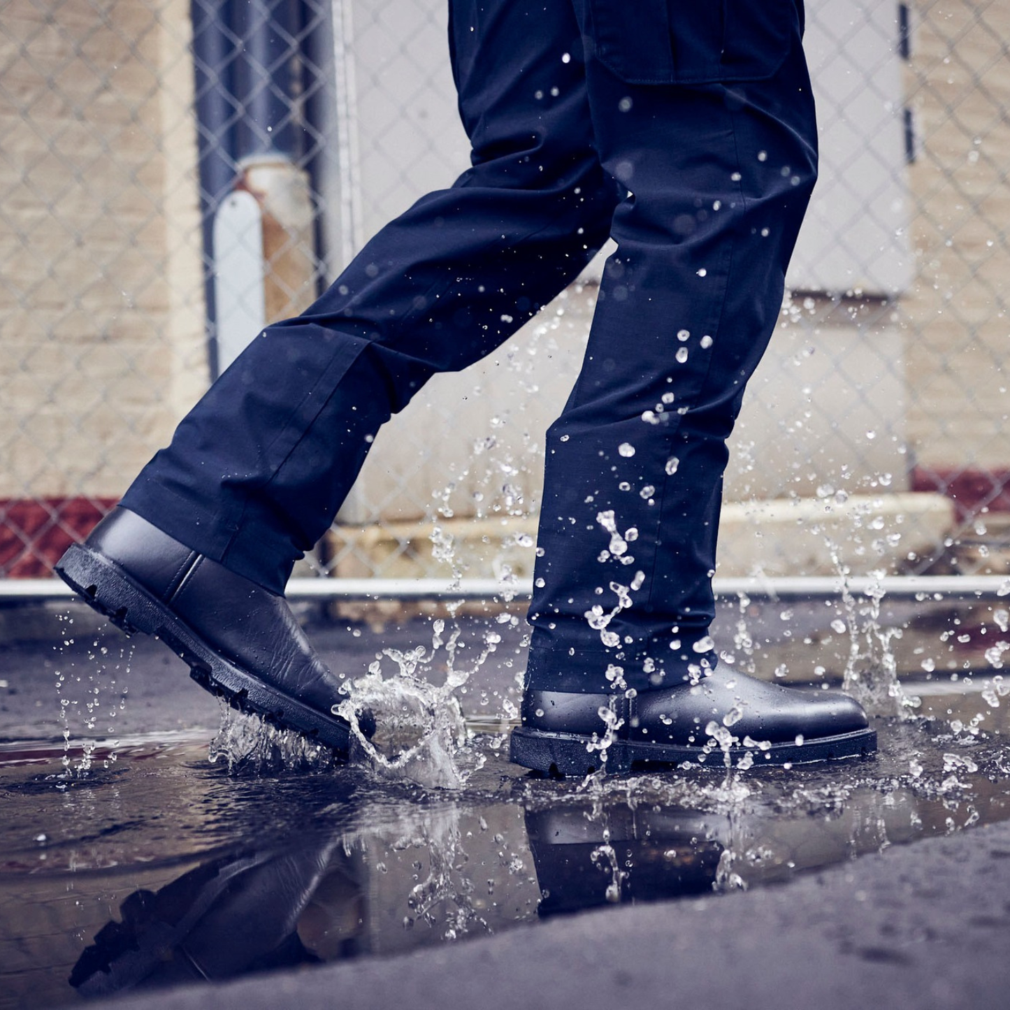 ROCKY WARDEN PULL-ON WELLINGTON PUBLIC SERVICE BOOTS