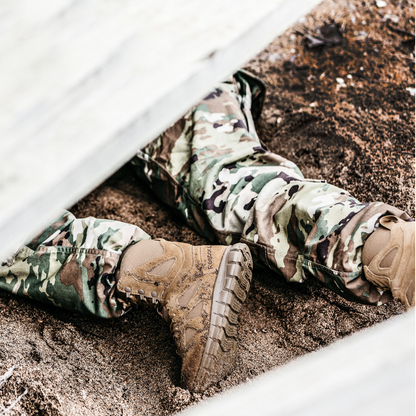 Reebok Sublite Cushion 8" Side-Zip Composite-Toe Military Boots