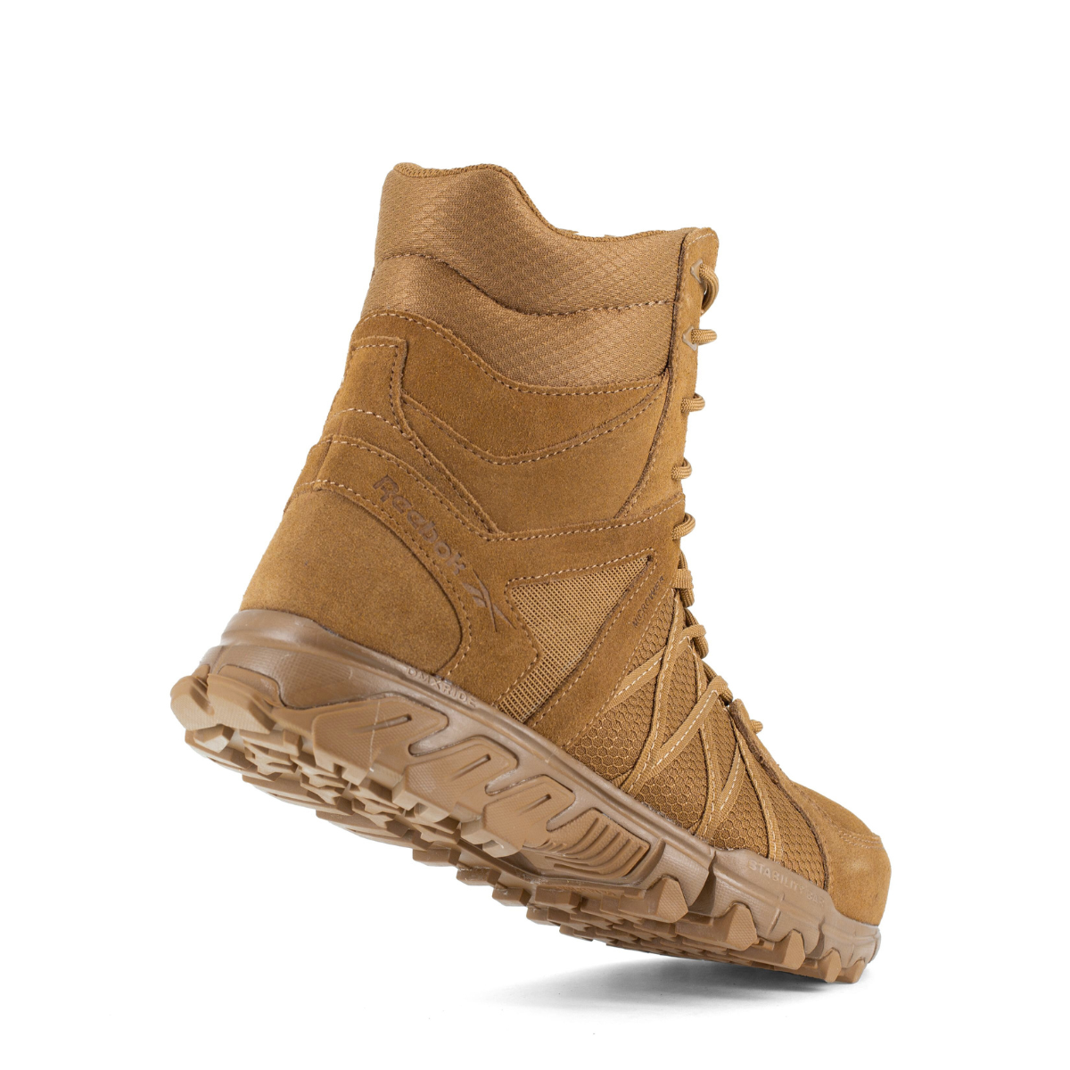 Reebok Trailgrip 8" Composite Toe Side-Zip Military Boots