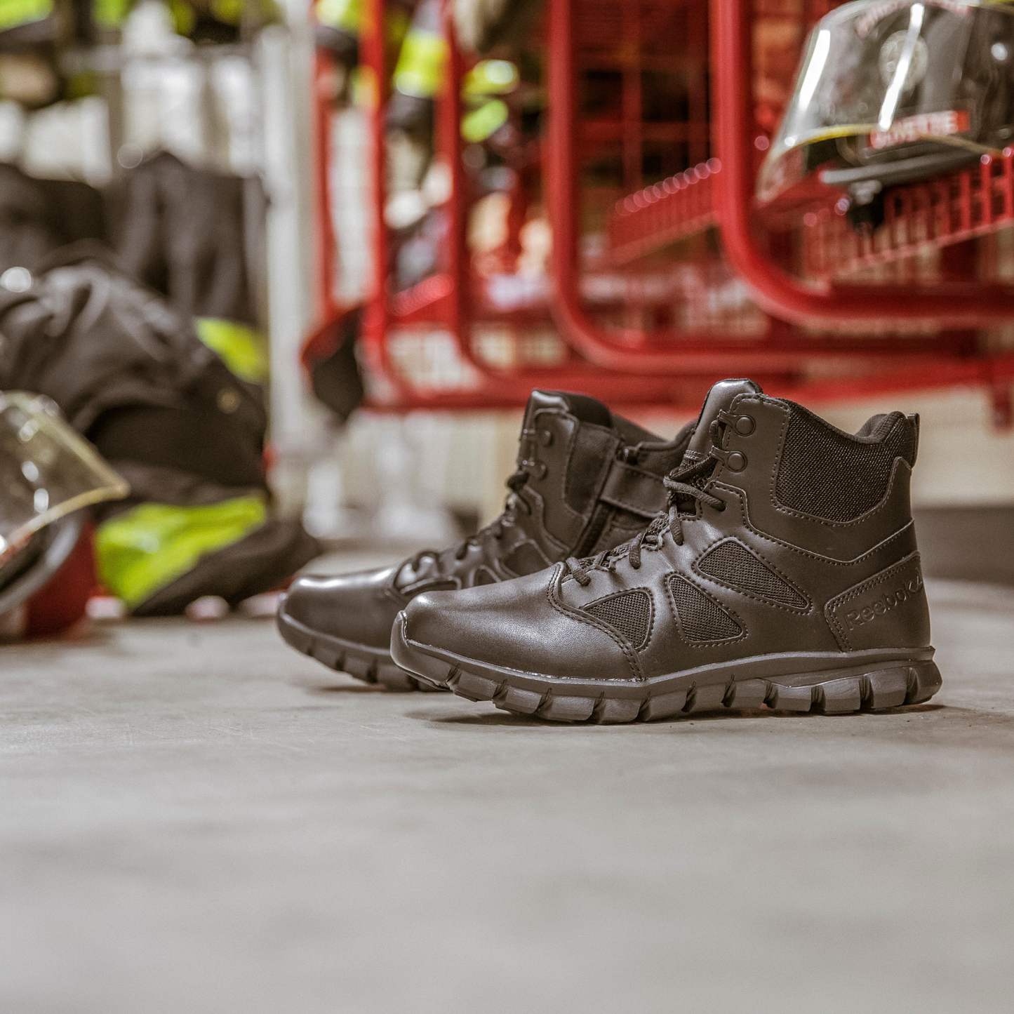 Reebok Sublite Cushion 6" Side-Zip Tactical Boots