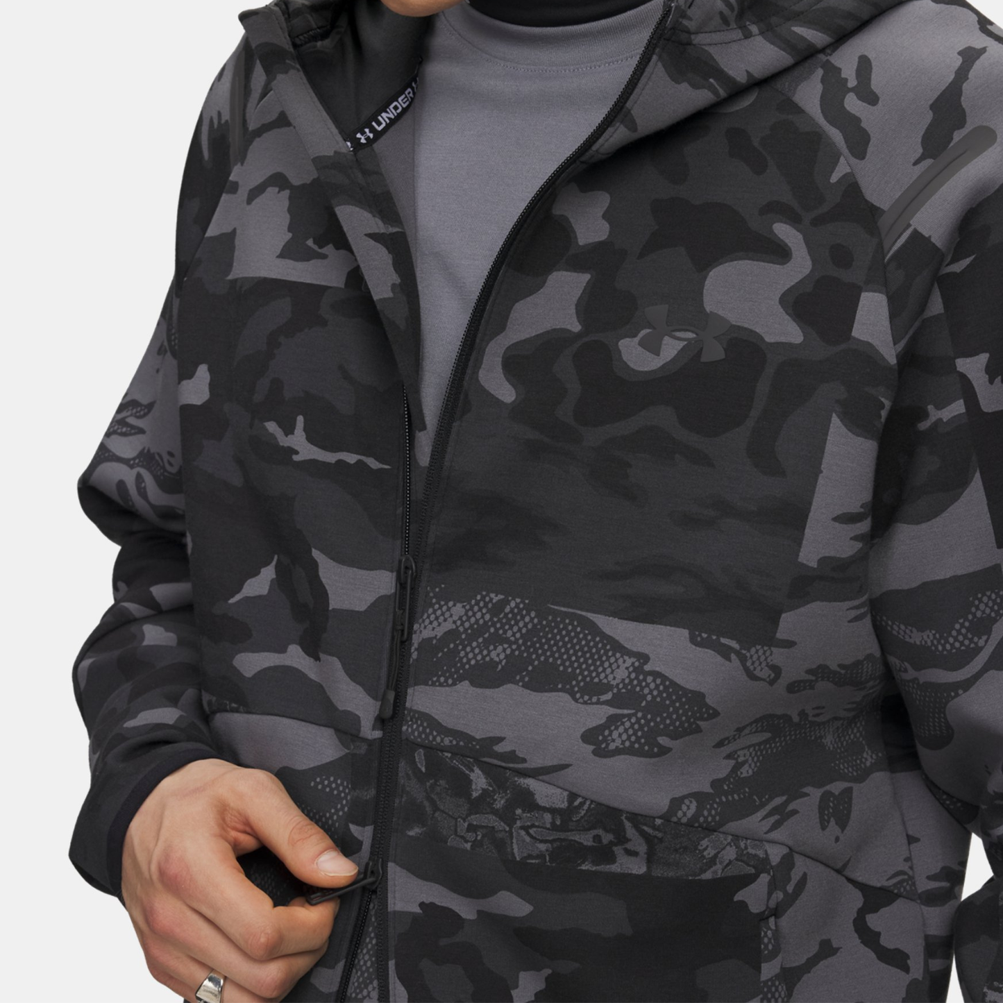 Under Armour Unstoppable Fleece Camo Full-Zip Hoodie