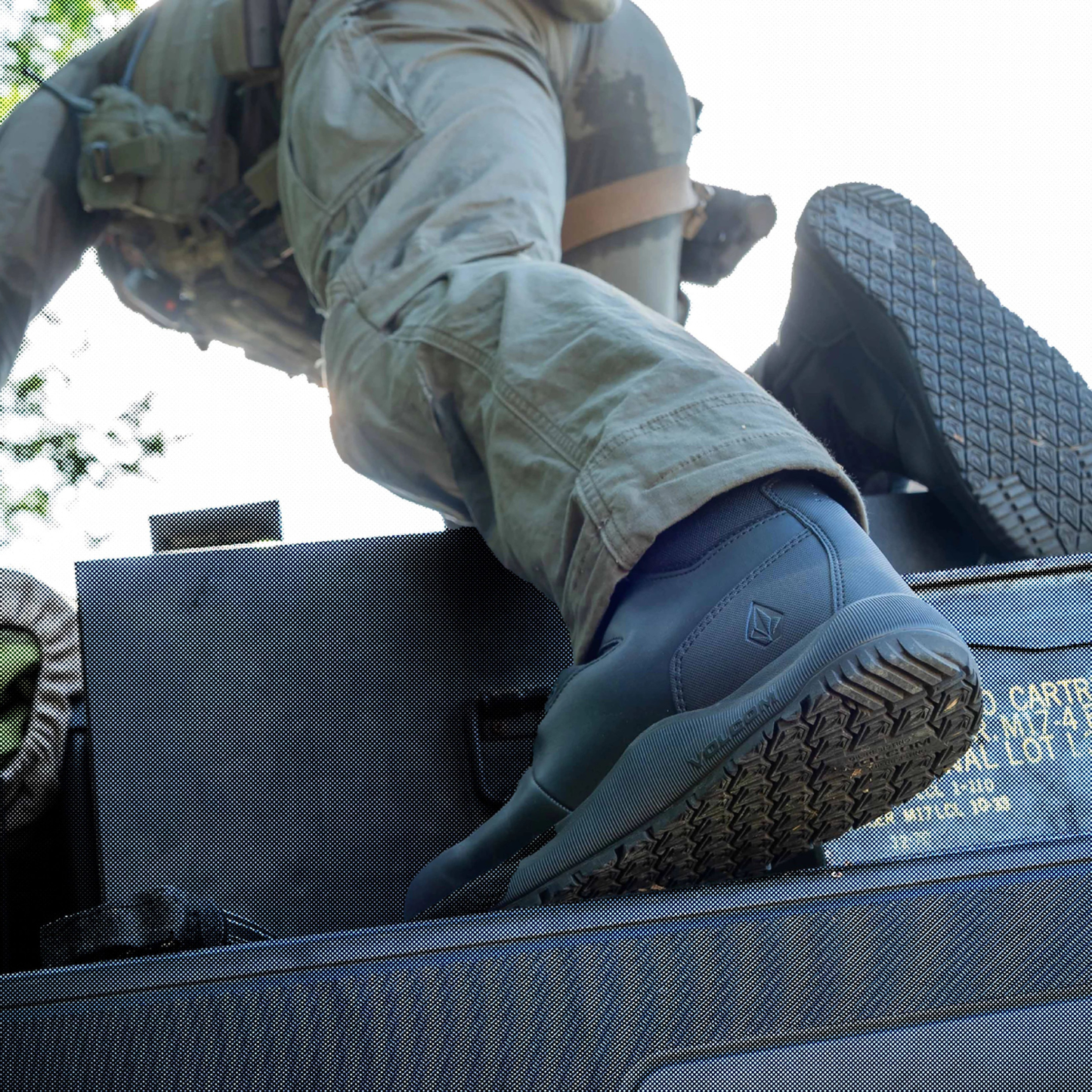 VOLCOM Street Shield 8" Side-Zip Tactical Boots