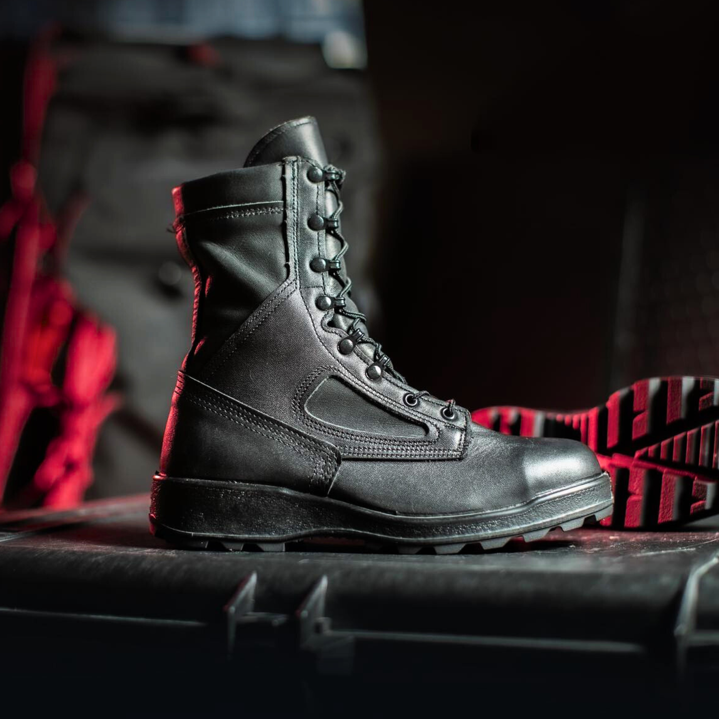 BELLEVILLE 495 ST / Navy General Purpose Steel Toe Boots