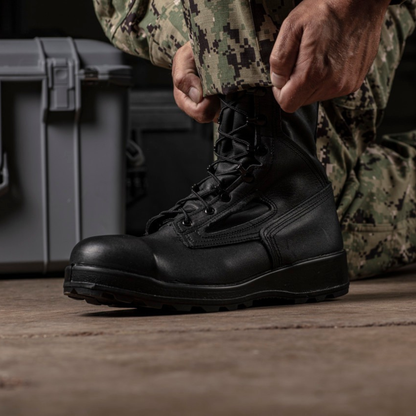 BELLEVILLE 495 ST / Navy General Purpose Steel Toe Boots