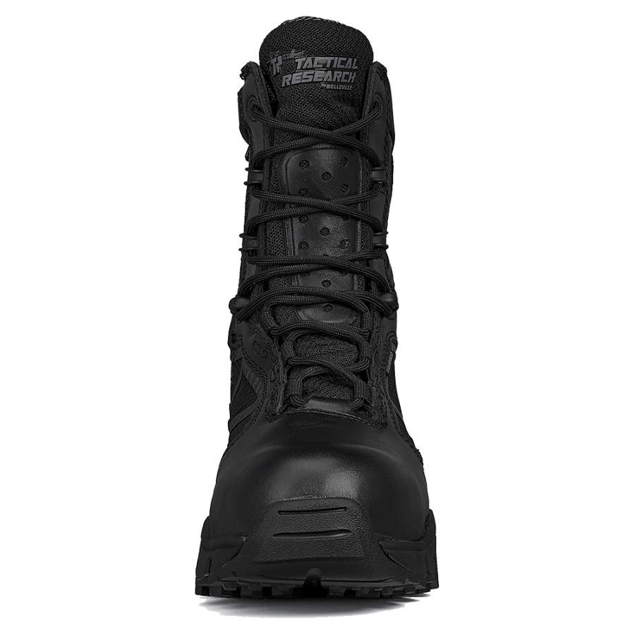 BELLEVILLE TACTICAL RESEARCH Chrome TR998Z WP CT / Waterproof Side - Zip Composite Toe Boots - CombatFootwear.com