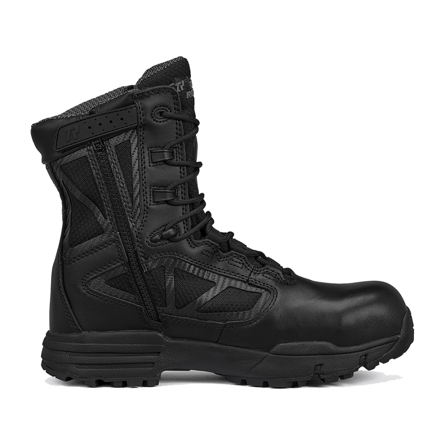 BELLEVILLE TACTICAL RESEARCH Chrome TR998Z WP CT / Waterproof Side - Zip Composite Toe Boots - CombatFootwear.com
