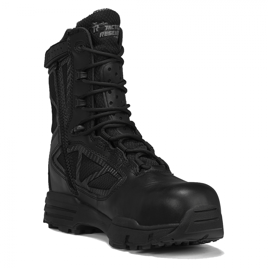 BELLEVILLE TACTICAL RESEARCH Chrome TR998Z WP CT / Waterproof Side - Zip Composite Toe Boots - CombatFootwear.com