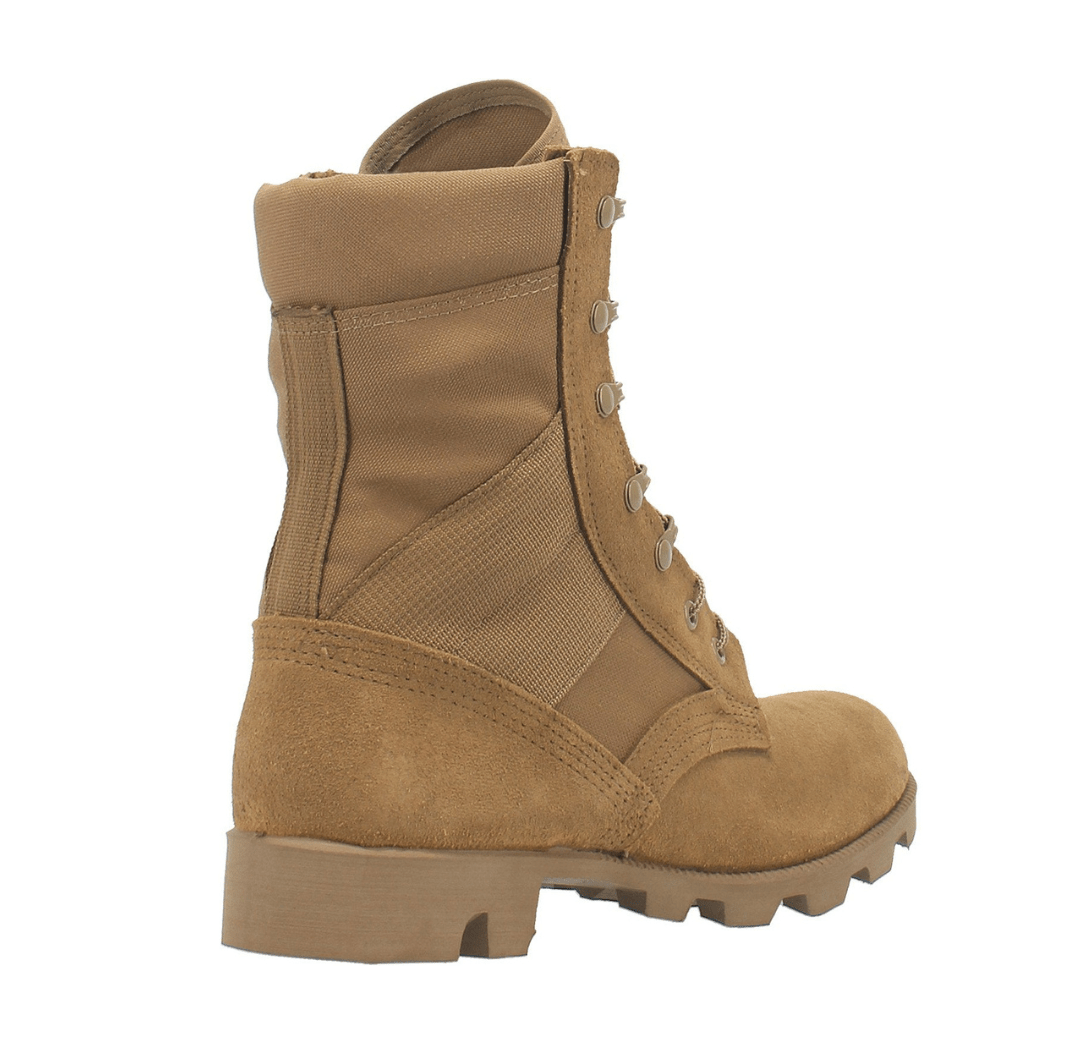 MCRAE 8" Hot Weather Coyote Leather Panama Boots - CombatFootwear.com