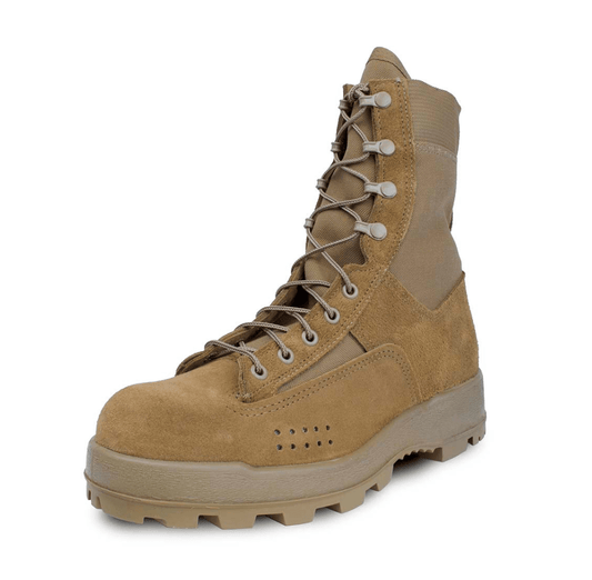 MCRAE JBII Army Hot Weather Coyote Leather Jungle Boots - CombatFootwear.com