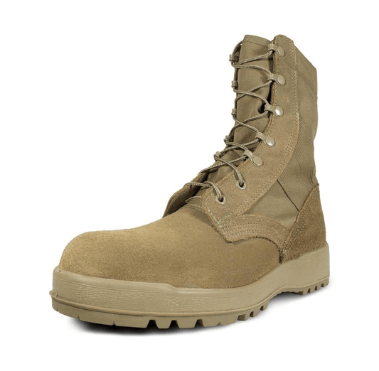 MCRAE MIL - SPEC 8" Coyote Hot Weather Military Boots - CombatFootwear.com