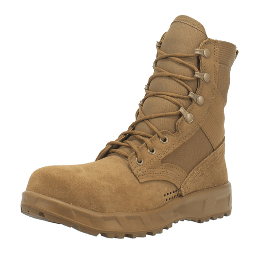 MCRAE T2 Ultra Light Hot Weather Steel - Toe Leather Military Boots - CombatFootwear.com