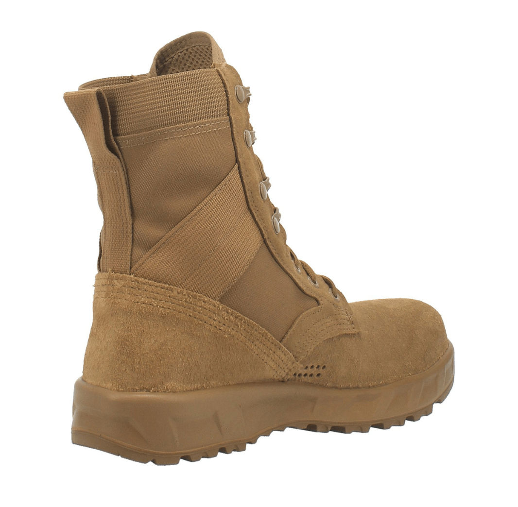 MCRAE T2 Ultra Light Hot Weather Steel - Toe Leather Military Boots - CombatFootwear.com