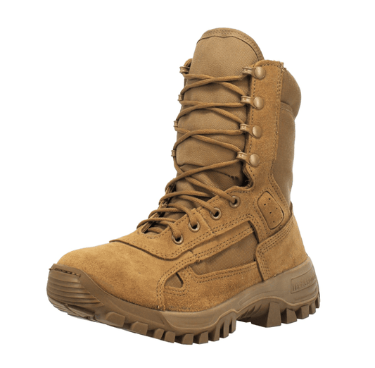 MCRAE Terassault T1 Hot Weather Leather Combat Boots - CombatFootwear.com