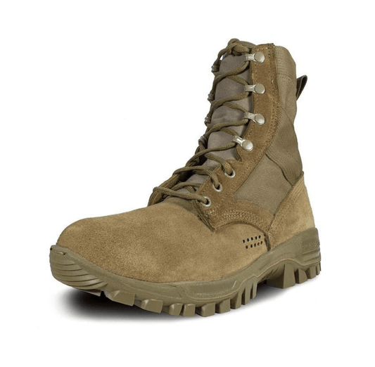 MCRAE Ultra - Light T2 Agress Coyote Leather Tactical Boots - CombatFootwear.com