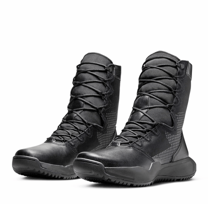 Nike SFB B1 Black Leather Tactical Boots - CombatFootwear.com