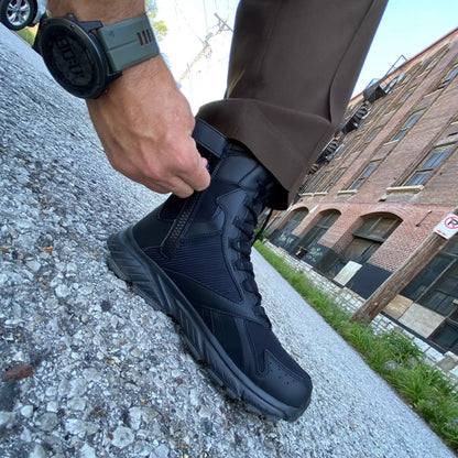 REEBOK HYPERIUM 8" TRAIL RUNNING BLACK TACTICAL BOOTS RB6655 - CombatFootwear.com