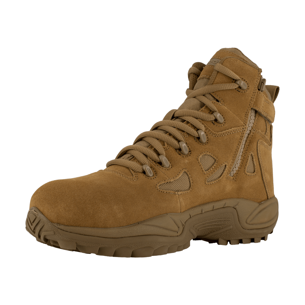 Reebok Rapid Response 6" Stealth Boots with Side Zipper - RB8650 - CombatFootwear.com