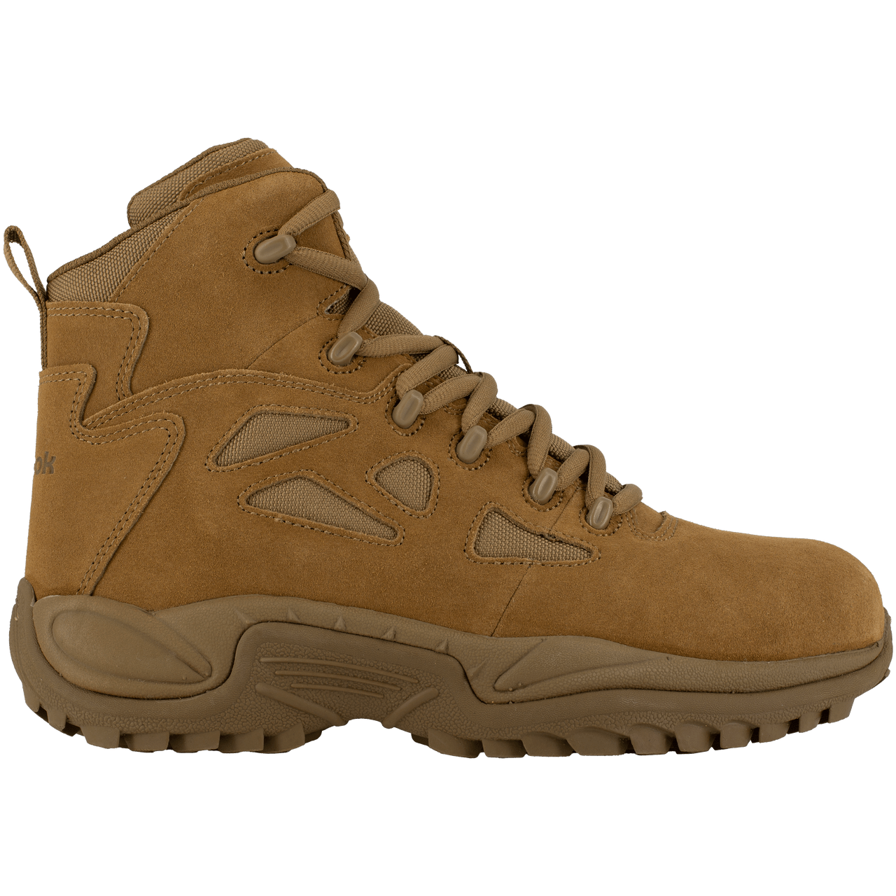 Reebok Rapid Response 6" Stealth Boots with Side Zipper - RB8650 - CombatFootwear.com