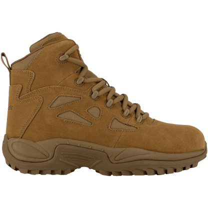 Reebok Rapid Response 6" Stealth Boots with Side Zipper - RB8650 - CombatFootwear.com