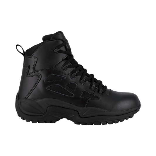 Reebok Rapid Response 6" Stealth Boots with Side Zipper - RB8678 - CombatFootwear.com