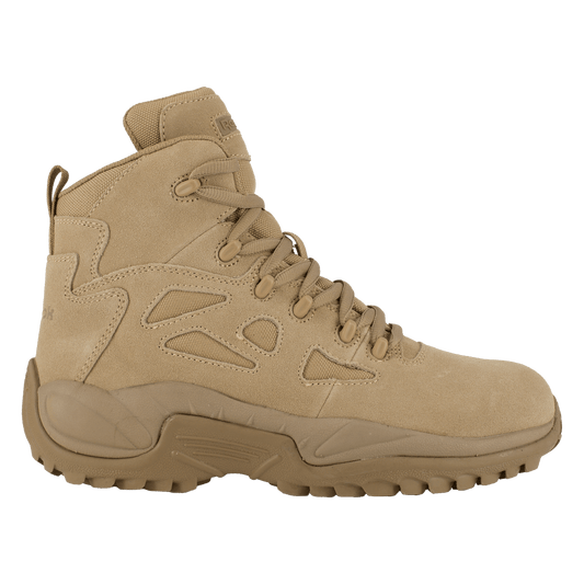 Reebok Rapid Response 6" Stealth Boots with Side Zipper - RB8694 - CombatFootwear.com