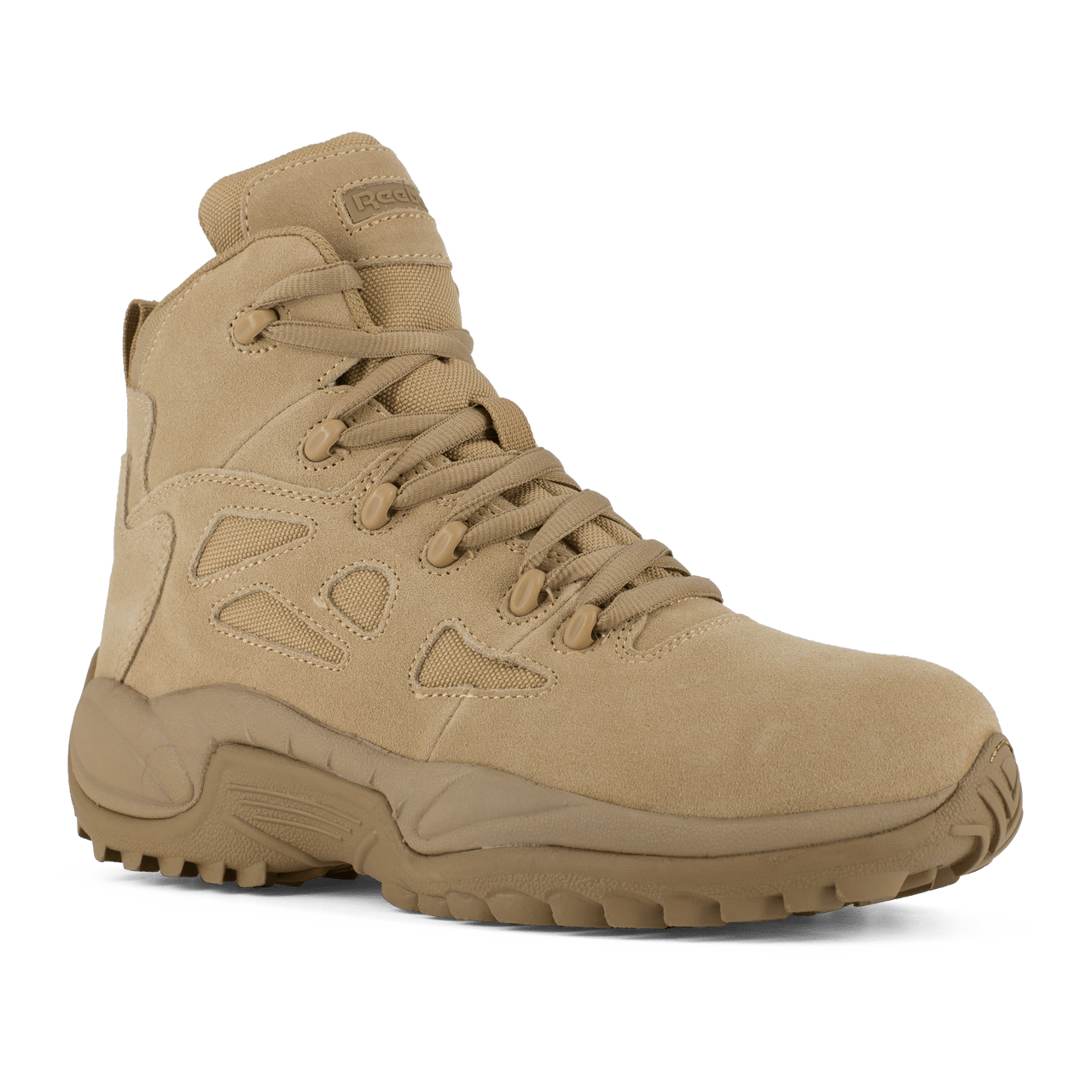 Reebok Rapid Response 6" Stealth Boots with Side Zipper - RB8694 - CombatFootwear.com