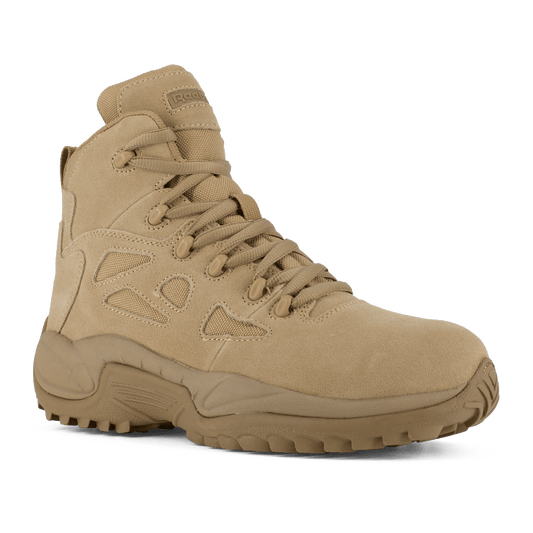 Reebok Rapid Response 6" Stealth Boots with Side Zipper - RB8694 - CombatFootwear.com