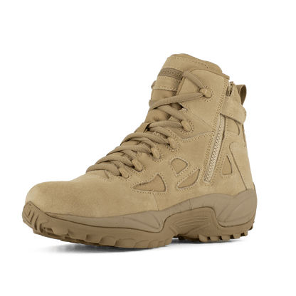 Reebok Rapid Response 6" Stealth Boots with Side Zipper - RB8695 - CombatFootwear.com