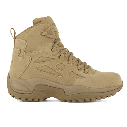 Reebok Rapid Response 6" Stealth Boots with Side Zipper - RB8695 - CombatFootwear.com