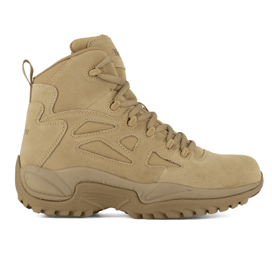 Reebok Rapid Response 6" Stealth Boots with Side Zipper - RB8695 - CombatFootwear.com