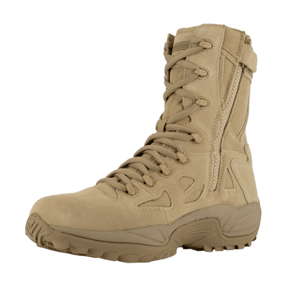 Reebok Rapid Response 8" Stealth Boots with Side Zipper - RB8895 - CombatFootwear.com