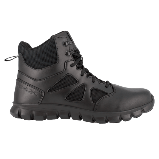 Reebok Sublite Cushion 6" Tactical Boots with Side Zipper - RB8605 - CombatFootwear.com