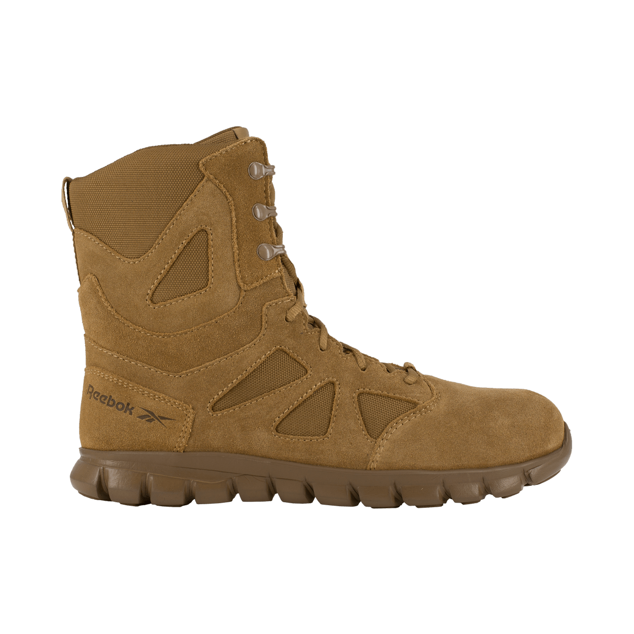 Reebok Sublite Cushion 8" Tactical Boots with Side Zipper - RB8809 - CombatFootwear.com