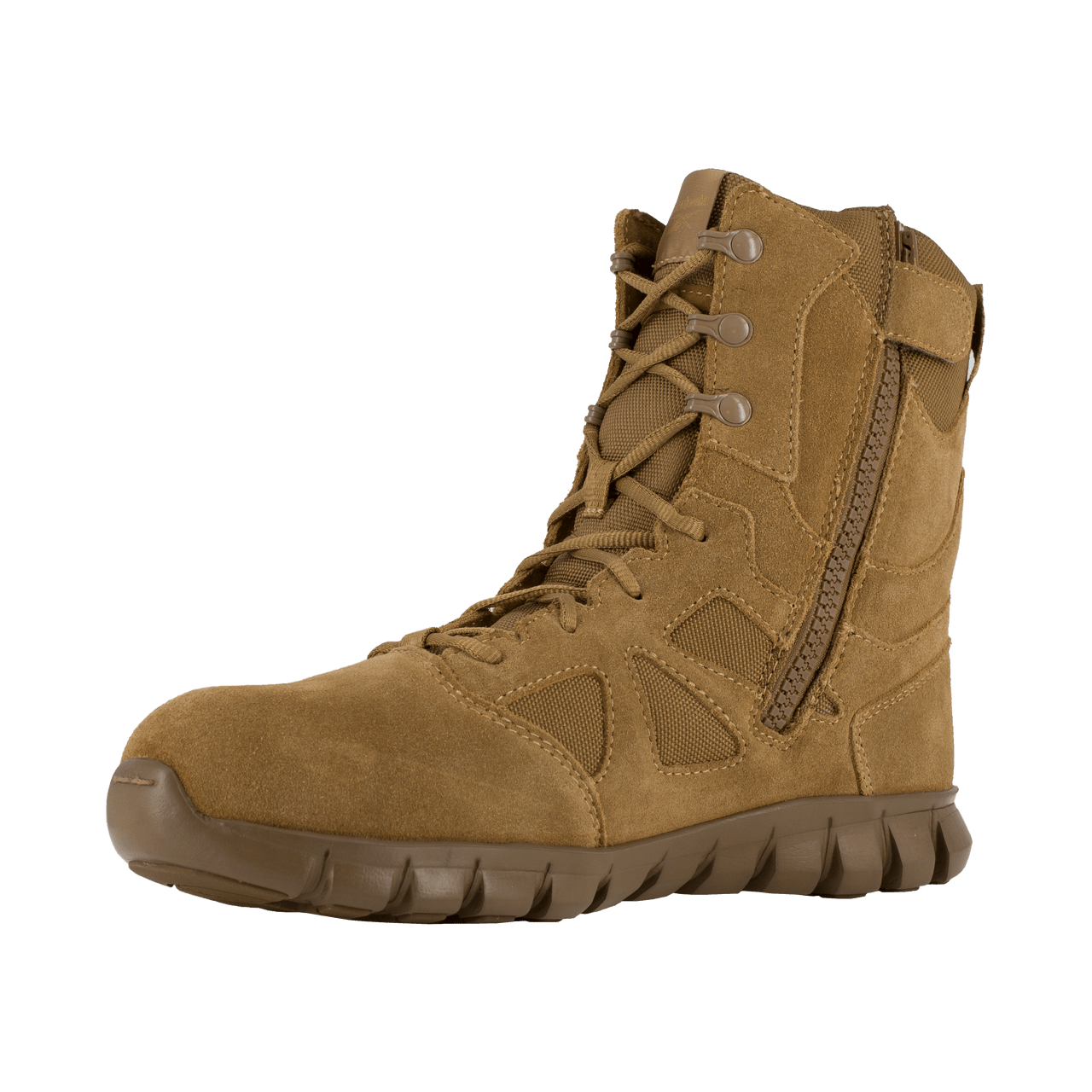 Reebok Sublite Cushion 8" Tactical Boots with Side Zipper - RB8809 - CombatFootwear.com