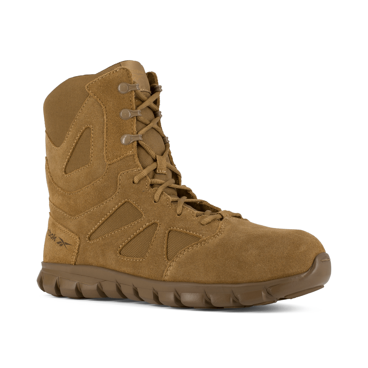 Reebok Sublite Cushion 8" Tactical Boots with Side Zipper - RB8809 - CombatFootwear.com