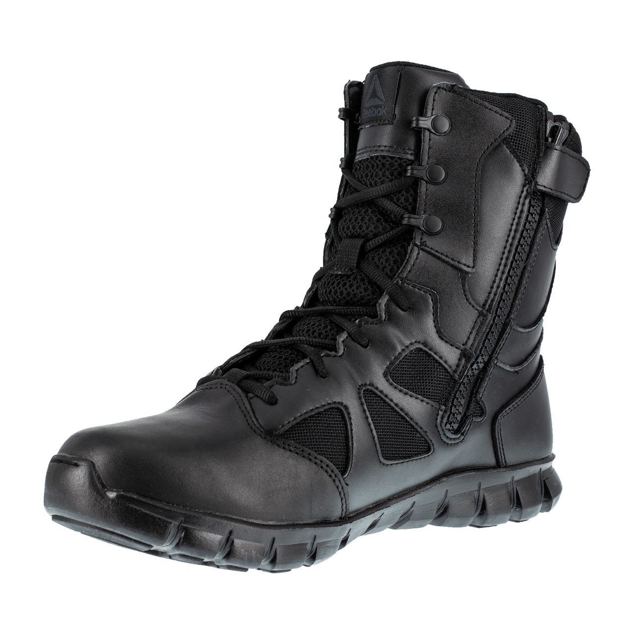 Reebok Sublite Cushion 8" Tactical Waterproof Boots with Side Zipper - RB806 - CombatFootwear.com