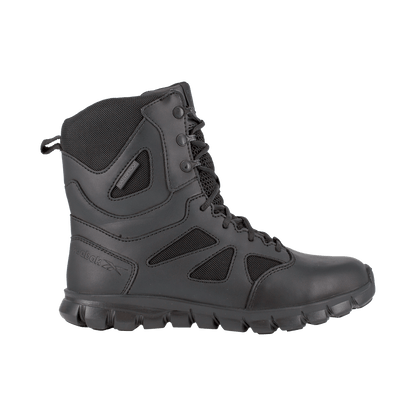 Reebok Sublite Cushion 8" Tactical Waterproof Boots with Side Zipper - RB8806 - CombatFootwear.com