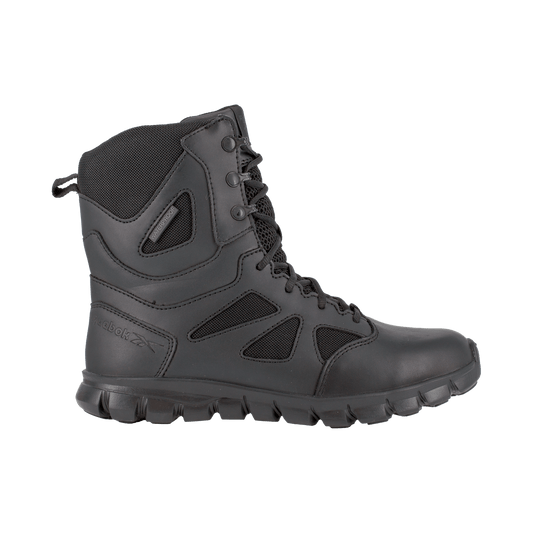 Reebok Sublite Cushion 8" Tactical Waterproof Boots with Side Zipper - RB8806 - CombatFootwear.com