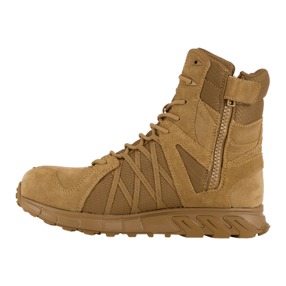 Reebok Trailgrip 8" Tactical Boots with Side Zipper - RB3460 - CombatFootwear.com