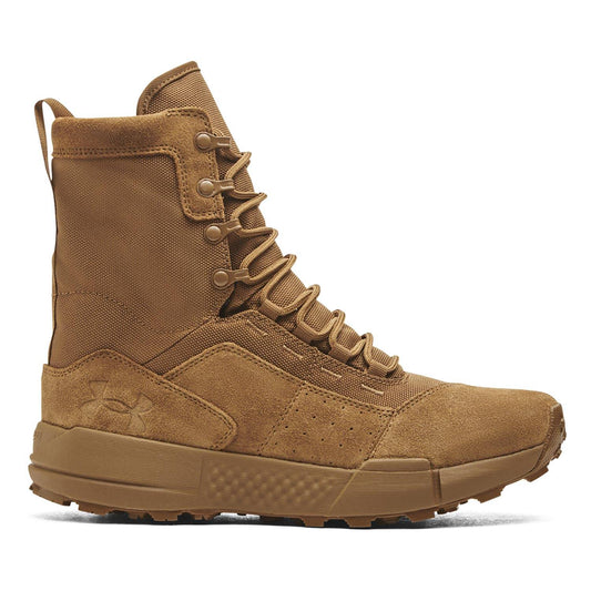 Under Armour Loadout Coyote Leather Military Boots - CombatFootwear.com