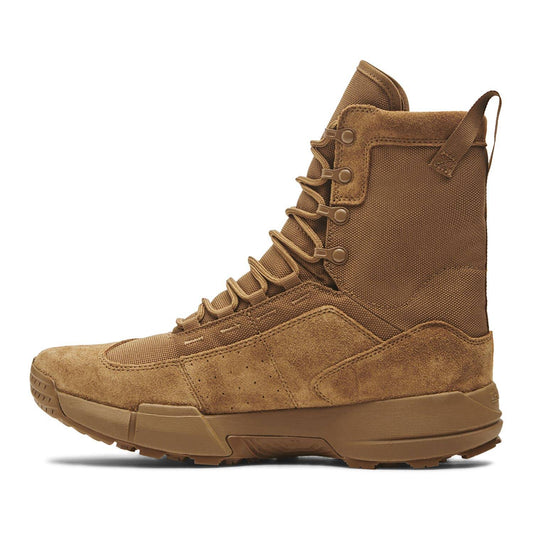 Under Armour Loadout Coyote Leather Military Boots - CombatFootwear.com