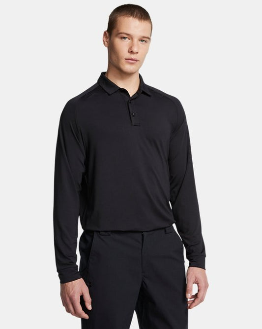 Under Armour Men's Tactical Elite Long Sleeve Polo - CombatFootwear.com