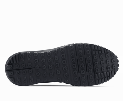 Under Armour Micro G® Valsetz Mid Black Leather Waterproof Tactical Boots - CombatFootwear.com
