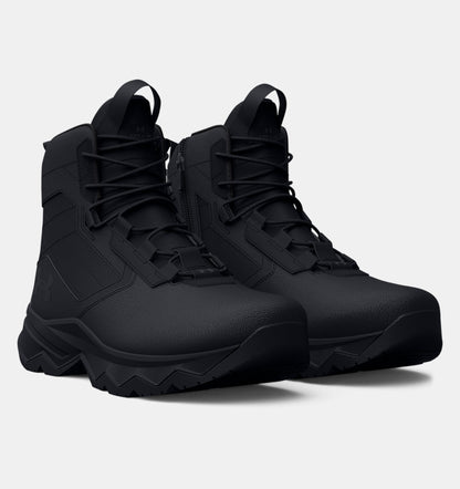 Under Armour Stellar G2 6" Side Zip Tactical Boots - 3025579 - 001 - CombatFootwear.com