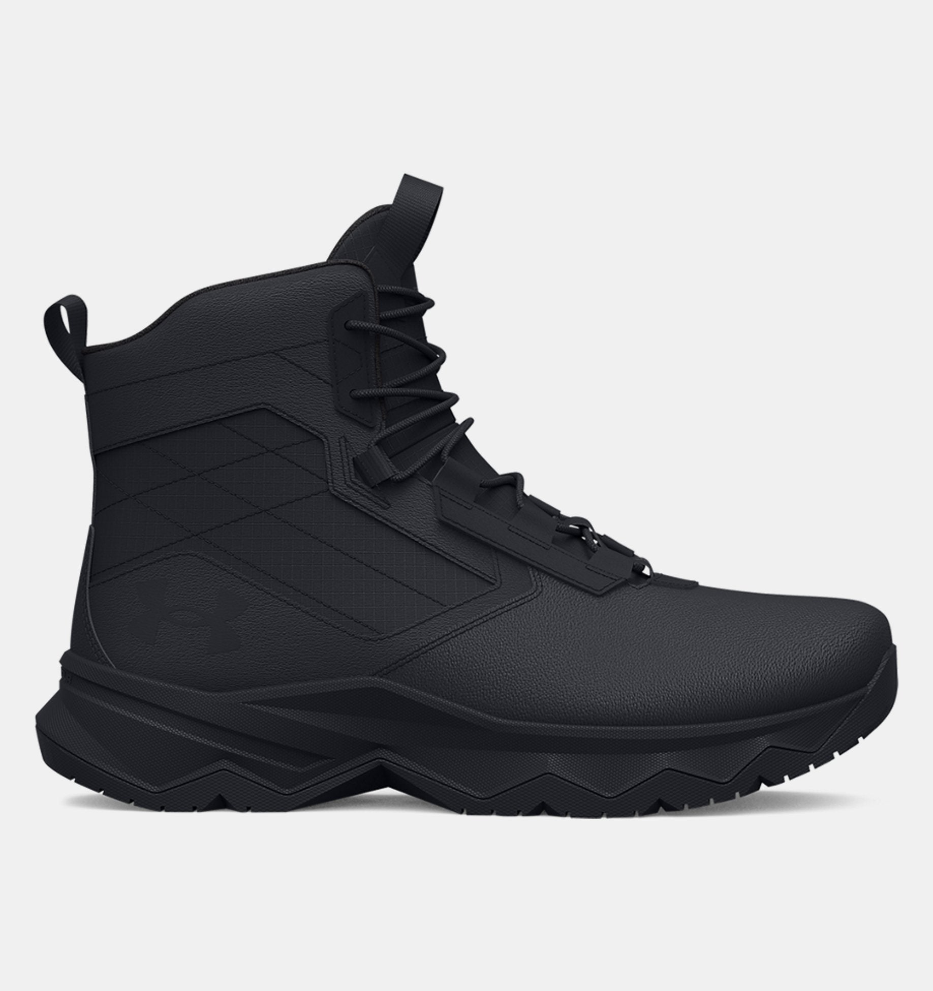 Under Armour Stellar G2 6" Side Zip Tactical Boots - 3025579 - 001 - CombatFootwear.com