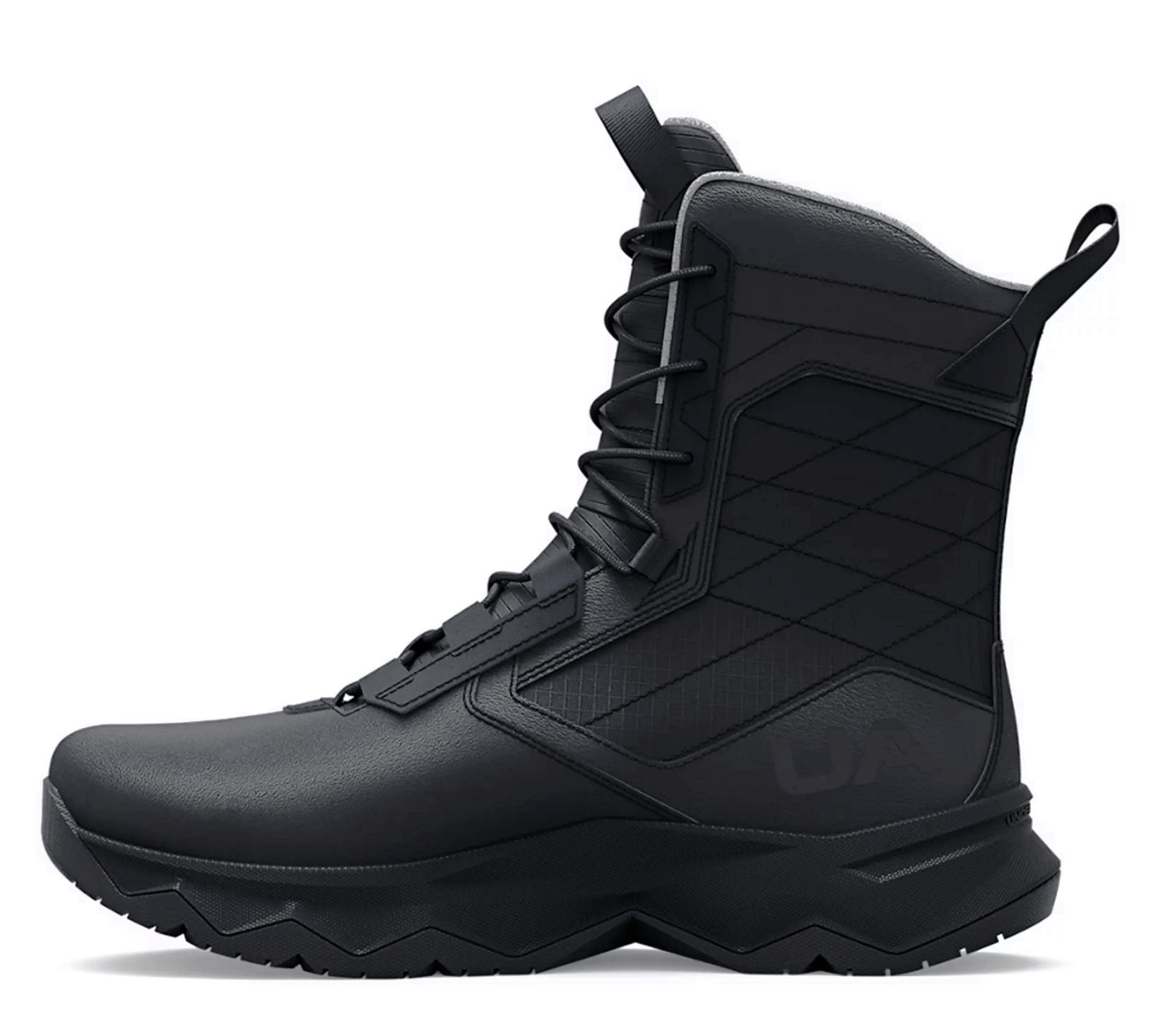 Under Armour Stellar G2 8" Black Tactical Boots - CombatFootwear.com