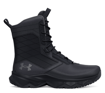 Under Armour Stellar G2 8" Black Tactical Boots - CombatFootwear.com